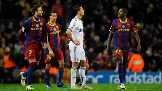 Barcelona 5-0 Real Madrid in November 2010