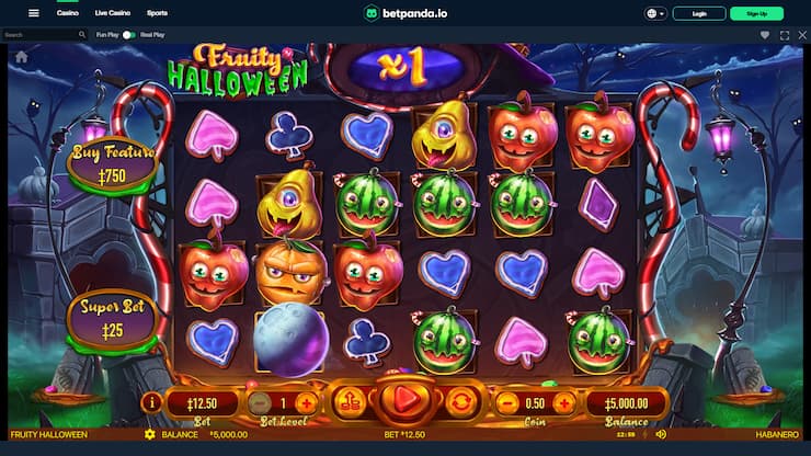 Fruity Halloween slot by Habanero