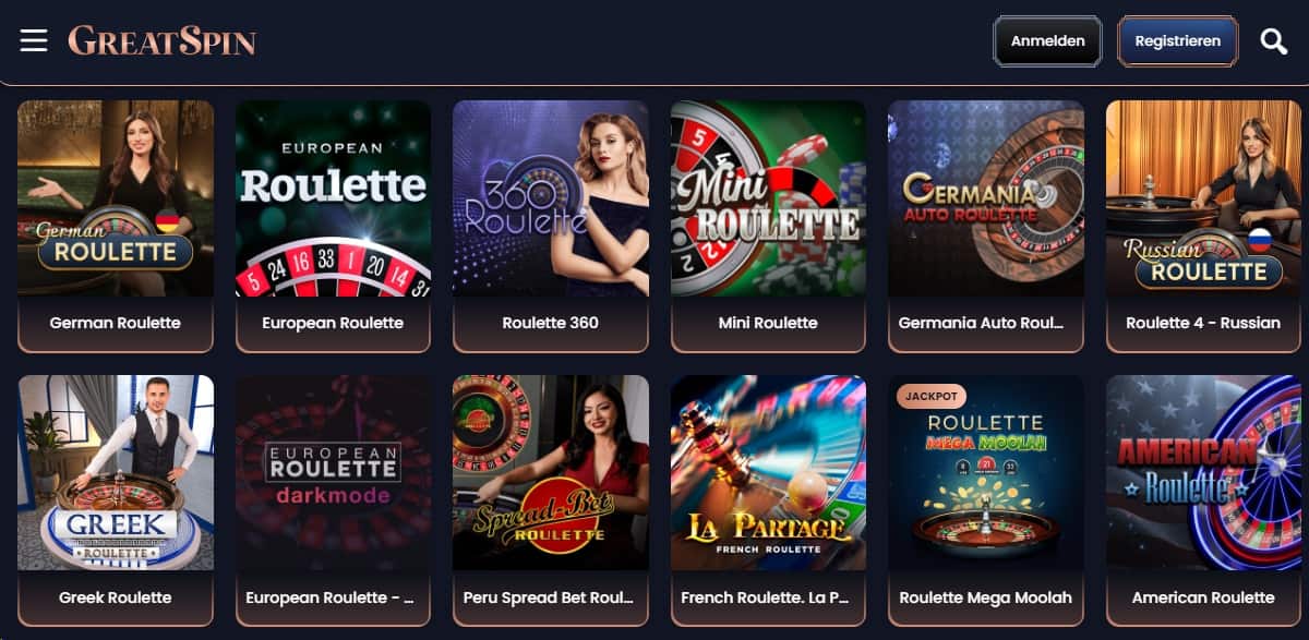 Top UAE Online casino - Great Spin