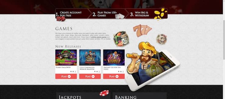 ohio online casinos Lucky Red Games Library