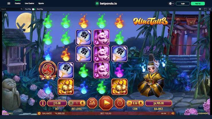 Nine Tails slot from Habanero