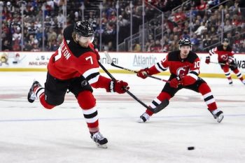 NHL: New York Rangers at New Jersey Devils