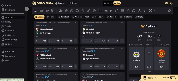 Golden Panda sportsbook