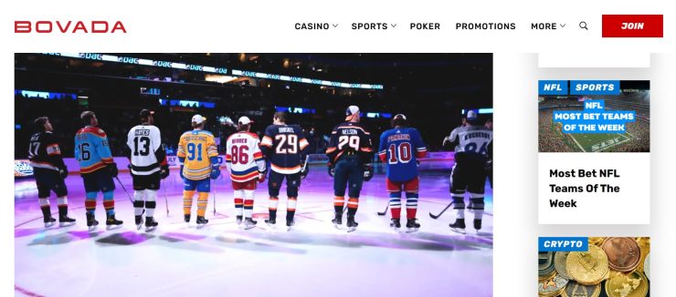Bovada - one of the most trusted MS sports betting sites
