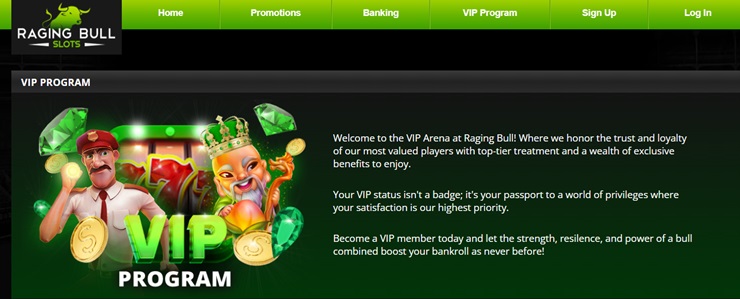 raging bull offering top casino bonuses