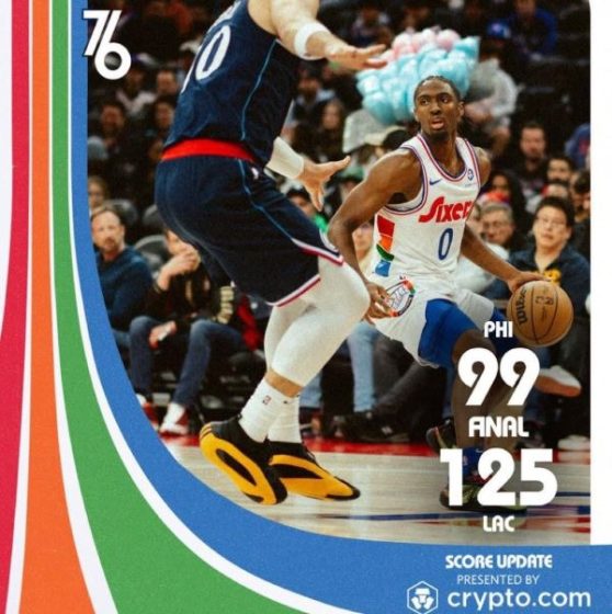 Philadelphia 76ers X Account Posts Inappropriate Word On Final Score Graphic