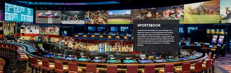 Nevada sports betting - Caesars Palace Retail Sportsbook Las Vegas
