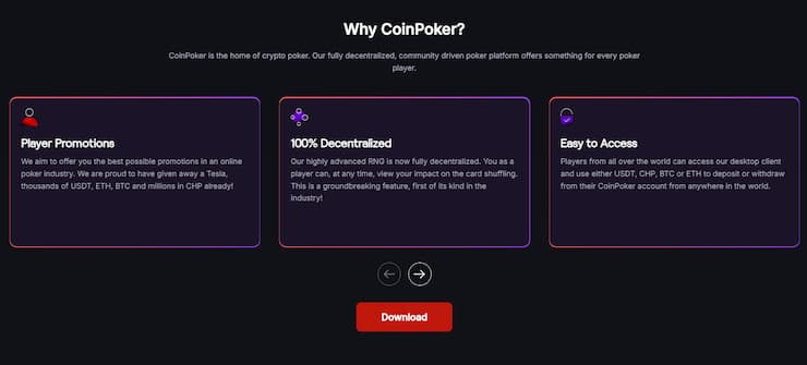 CoinPoker is the best MetaMask casino