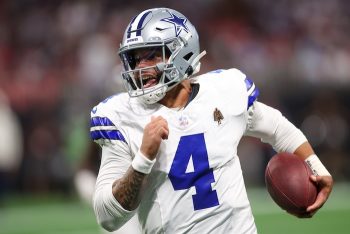 Dallas Cowboys quarterback Dak Prescott.