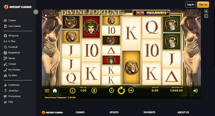A great slot game for NZ players is Divine Fortune Megaways with its impressive 38,000x max win.