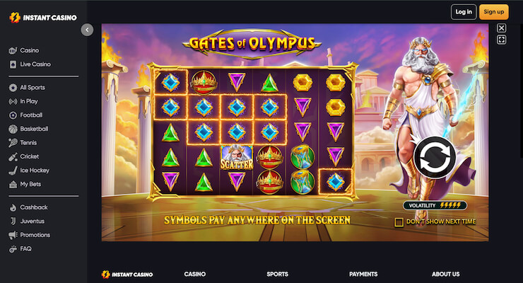 Gates of Olympus is the most popular online pokie among NZ gamblers