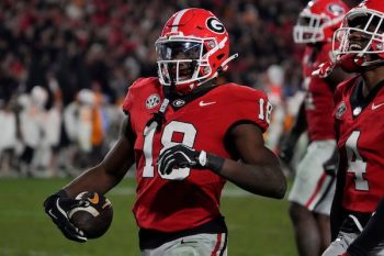 Georgia linebacker Chris Cole.