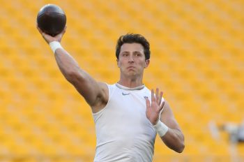New York Giants quarterback Tommy DeVito.