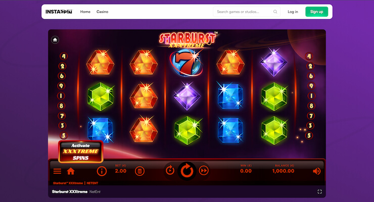 With its staggering 200,000x max win, Starburst XXXtreme is one of the most played online pokies in NZ.
