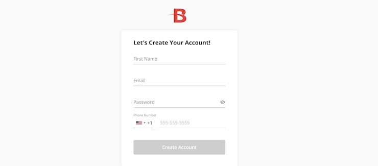 BetOnline membership application form