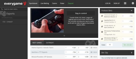 Everygame - one of the most trusted Overwatch esports betting sites