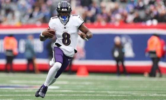 Lamar Jackson Passes Michael Vick For Most QB Rushing Yards In NFL History