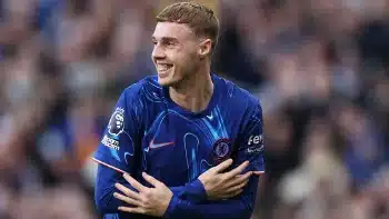 Chelsea Ace Cole Palmer Celebrating
