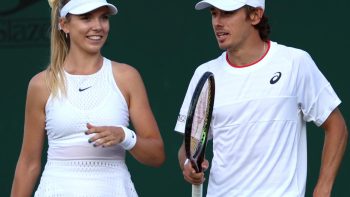 Katie Boulter and Alex de Minaur