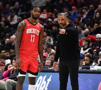NBA Fines Rockets' Ime Udoka, Tari Eason, Alperen Sengun for Actions in Loss to Kings