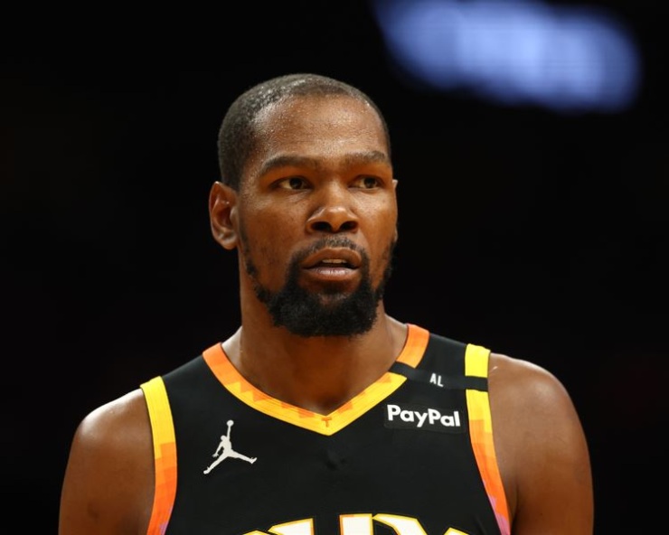 Phoenix Suns Kevin Durant Suffers Left Ankle Sprain Against Spurs