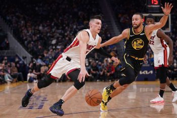 Tyler Herro Steph Curry