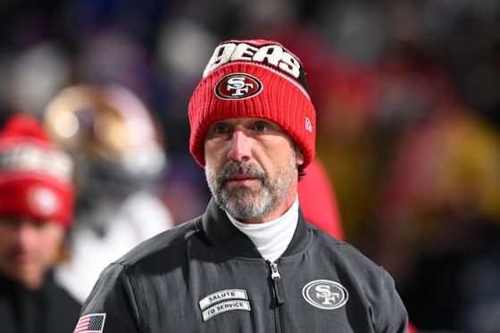 San Francisco 49ers head coach Kyle Shanahan.
