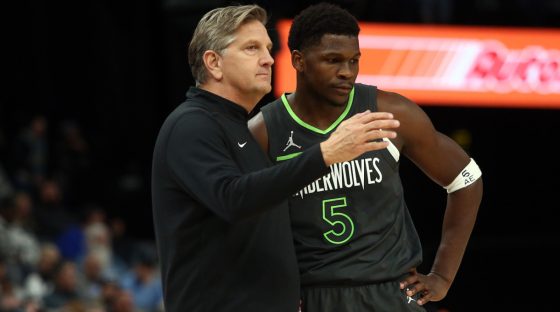 Wolves coach defends Anthony Edwards after he challenged his own teammates