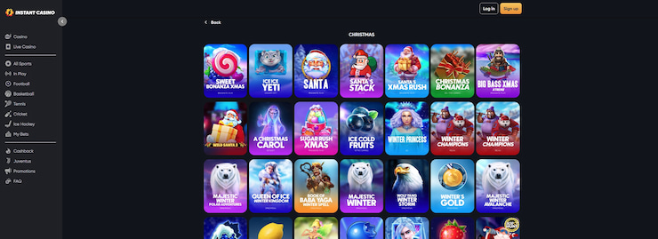 best online casino nz instant casino christmas themed games