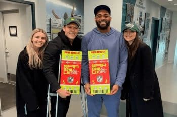 Philadelphia Eagles Gift New Orleans Terror Attack Survivor Super Bowl Tickets