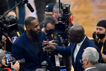 LeBron James MJ record