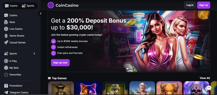 Visit CoinCasino
