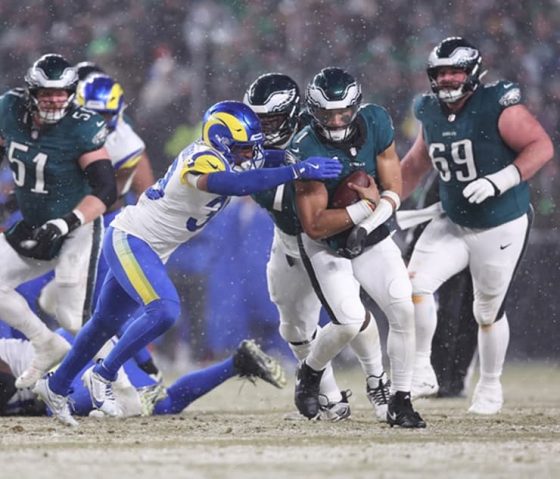 NFL Divisional Round Fans Respond To Saquon Barkley, Philadelphia Eagles Plowing Through Los Angeles Rams