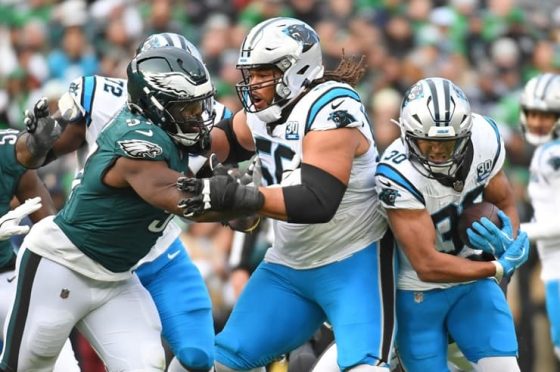 Panthers Notebook: Robert Hunt Trailblazing Guardian Cap Helmet; Reinforcements Activated For Maligned Defense
