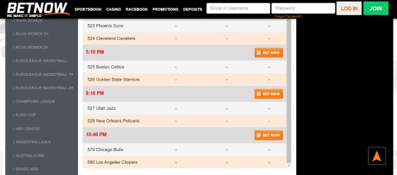 BetNow - one of the best Rhode Island sports betting sites
