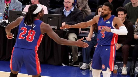 The Detroit Pistons Are Climbing Up The Eastern Conference Standings