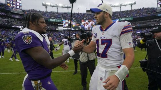 Connection Between Lamar Jackson & Josh Allen Dates Back To Their First NFL Game
