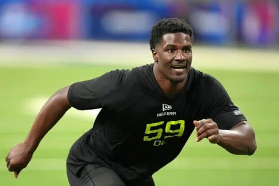 James Pearce Jr. NFL Combine Measurements, 40 Time, Bench Press, & Draft Prediction