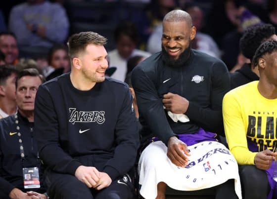 Luka Doncic & LeBron James, Los Angeles Lakers.