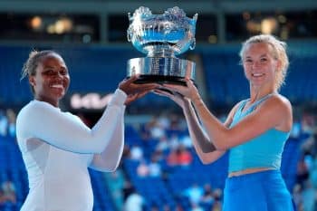 Taylor Townsend and Katerina Siniakova