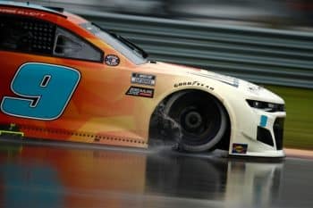 Chase Elliott rain