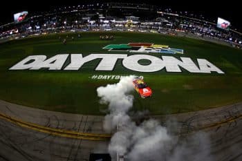 William Byron Daytona 500 burnout