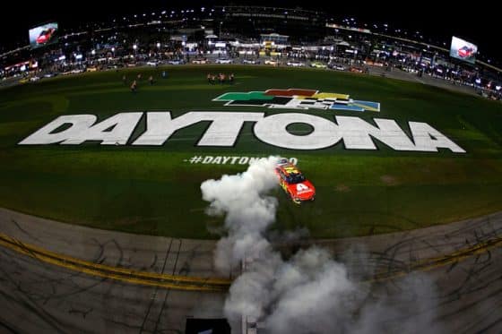 William Byron Daytona 500 burnout