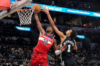 Alexander Sarr, Washington Wizards. Victor Wembanyama, San Antonio Spurs.