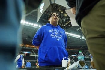 Amir Khan, McNeese State men's basketball manager.