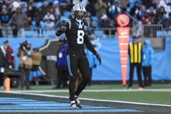 Carolina Panthers cornerback Jaycee Horn.