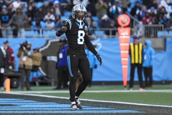 Carolina Panthers cornerback Jaycee Horn.