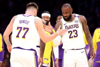 Luka Doncic & LeBron James, Los Angeles Lakers.