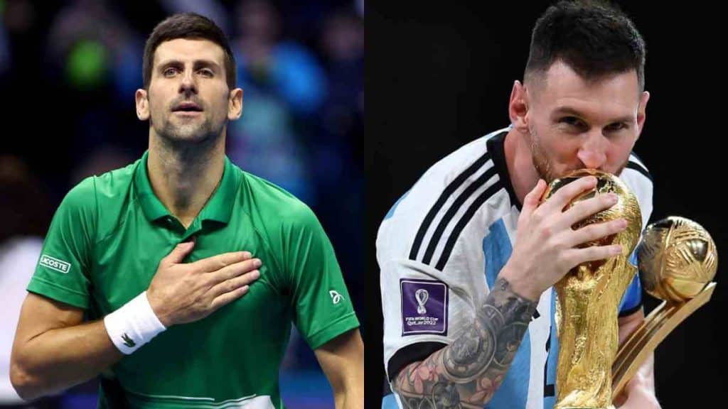 Novak Djokovic Lionel Messi