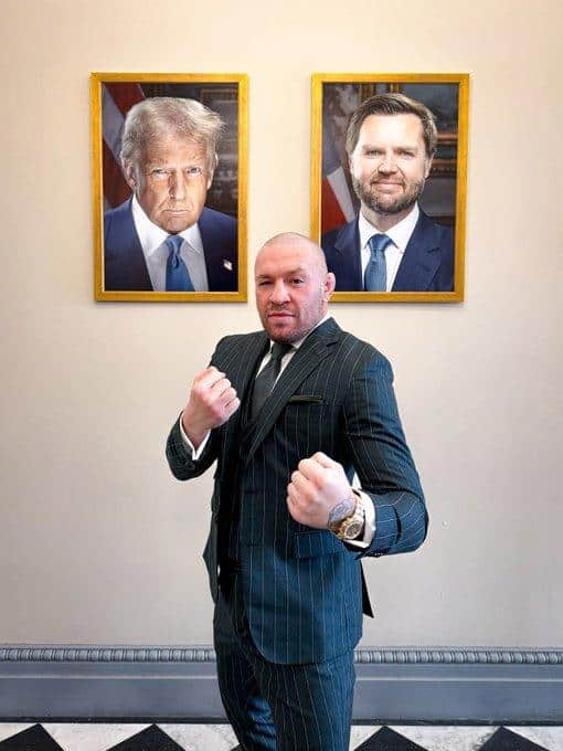 conor mcgregor white house